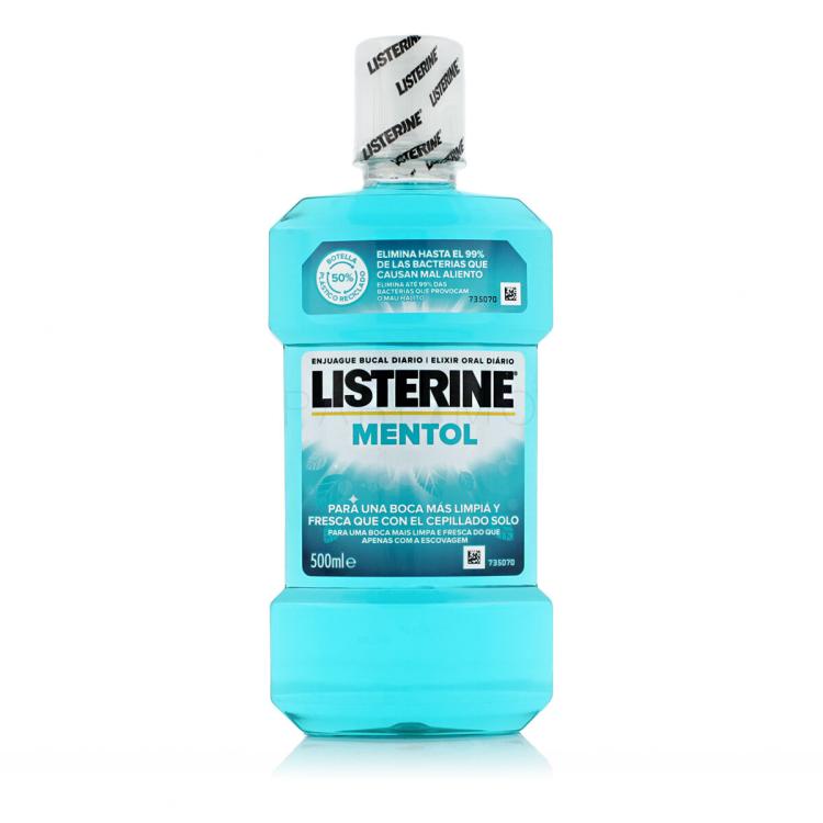 Listerine Mentol Mouthwash Vodice za ispiranje usta 500 ml