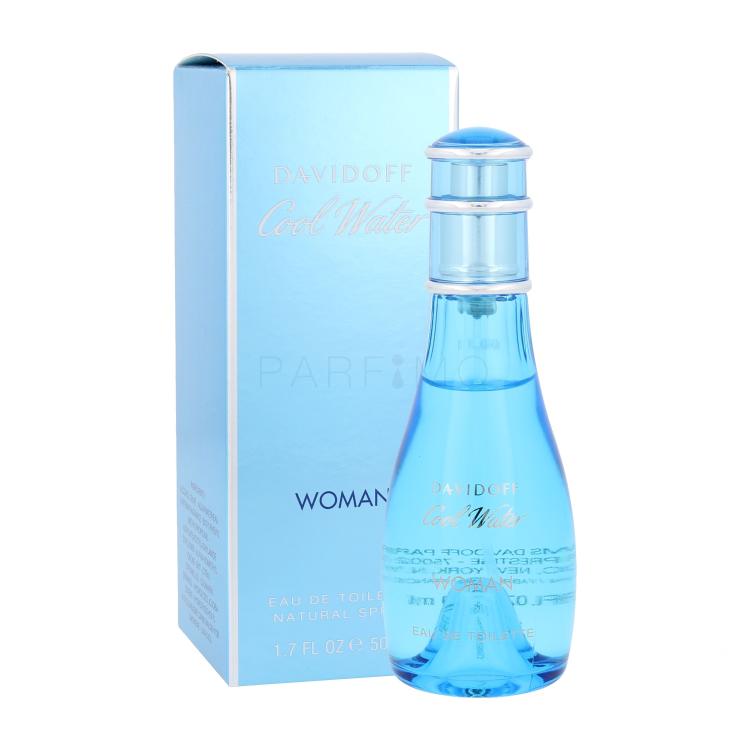 Davidoff Cool Water Woman Toaletna voda za žene 50 ml