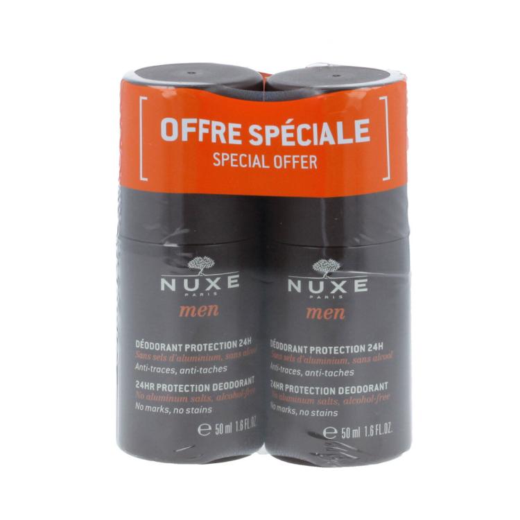 NUXE Men 24HR Protection Deodorant Dezodorans za muškarce 2x50 ml