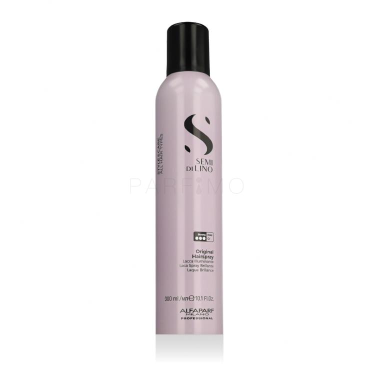 ALFAPARF MILANO Semi Di Lino Style &amp; Care Original Hairspray Lak za kosu za žene 300 ml