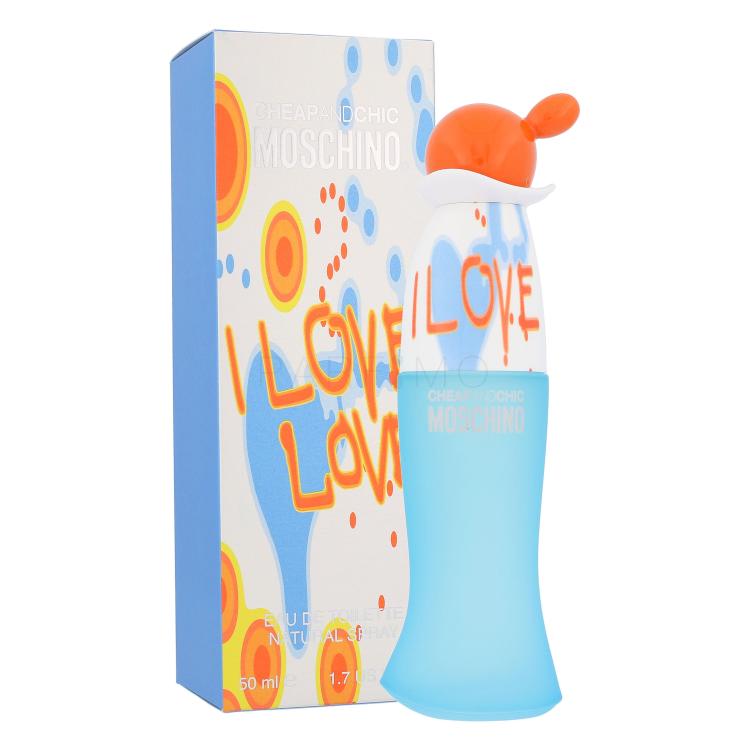 Moschino Cheap And Chic I Love Love Toaletna voda za žene 50 ml