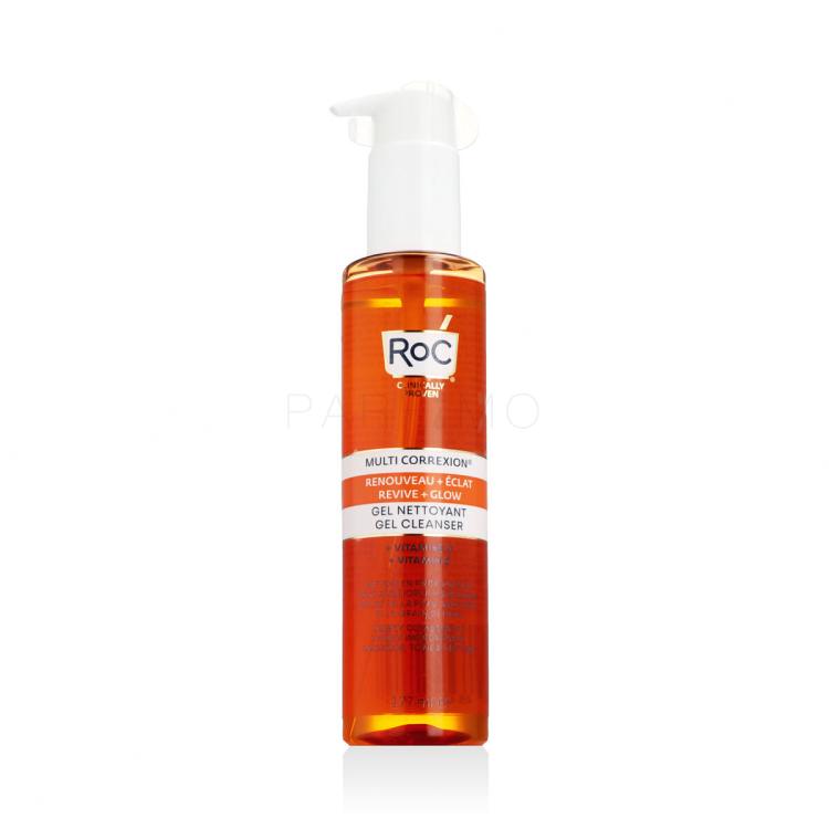 RoC Multi Correxion Revive &amp; Glow Gel Cleanser + Vitamin C Gel za čišćenje lica za žene 177 ml