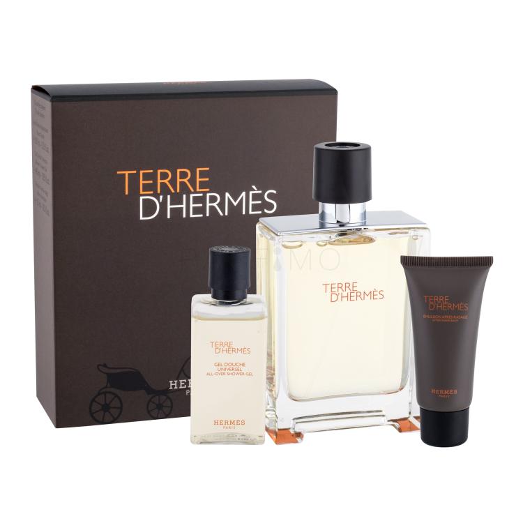 Hermes Terre d´Hermès Poklon set toaletna voda 100 ml + gel za tuširanje 40 ml + balzam poslije brijanja 15 ml