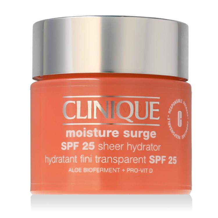 Clinique Moisture Surge Sheer Hydrator SPF25 Dnevna krema za lice za žene 75 ml