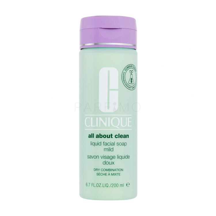 Clinique All About Clean Liquid Facial Soap Mild Sapun za žene 200 ml
