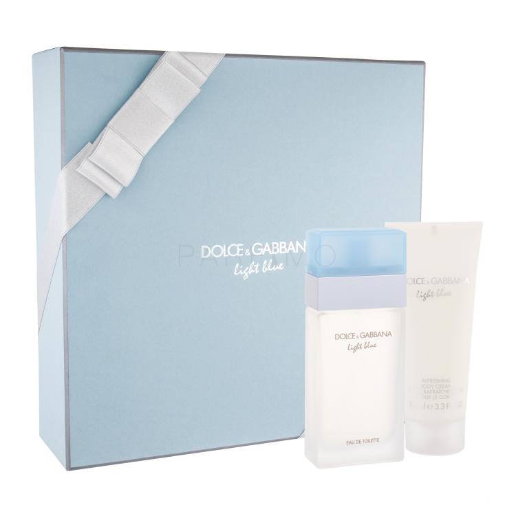 Dolce&amp;Gabbana Light Blue Poklon set toaletna voda 50 ml + krema za tijelo 100 ml