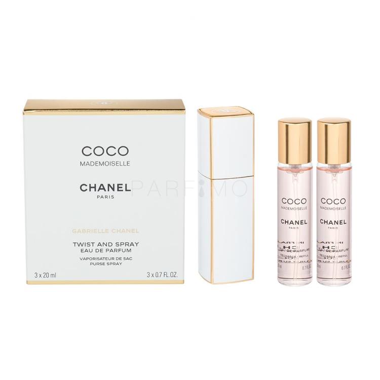 Chanel Coco Mademoiselle Parfemska voda za žene &quot;okreni i poprskaj&quot; 3x20 ml