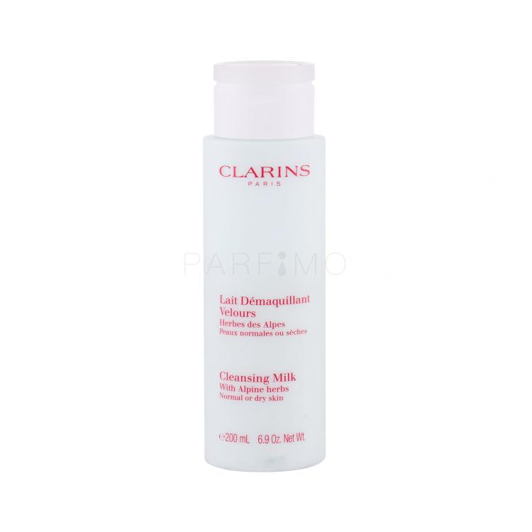 Clarins Cleansing Milk With Alpine Herbs Mlijeko za čišćenje lica za žene 200 ml tester