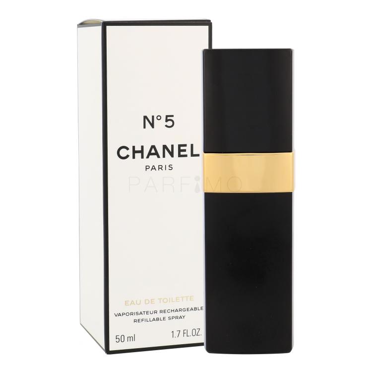 Chanel N°5 Toaletna voda za žene za ponovo punjenje 50 ml