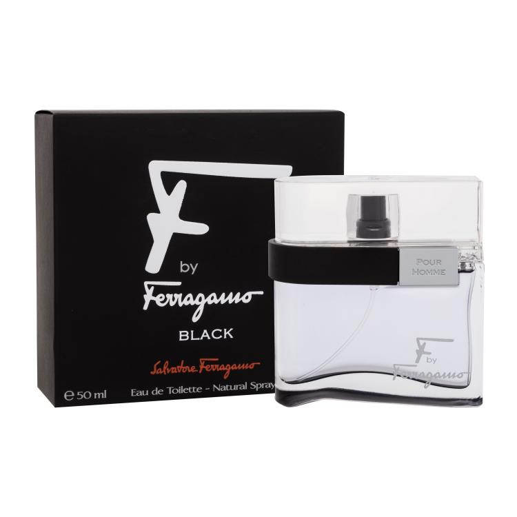 Ferragamo F by Ferragamo Black Toaletna voda za muškarce 50 ml