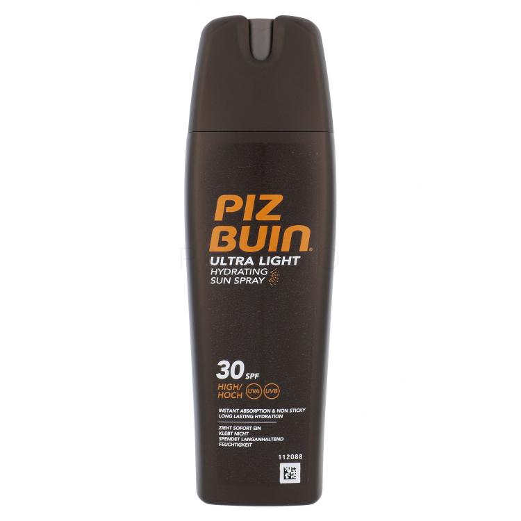 PIZ BUIN Ultra Light Hydrating Sun Spray SPF30 Proizvod za zaštitu od sunca za tijelo 200 ml