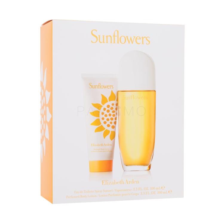 Elizabeth Arden Sunflowers Poklon set toaletna voda 100 ml + losion za tijelo 100 ml