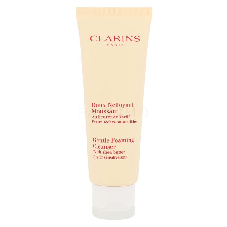 Clarins Gentle Foaming Cleanser Dry Skin Pjena za čišćenje lica za žene 125 ml