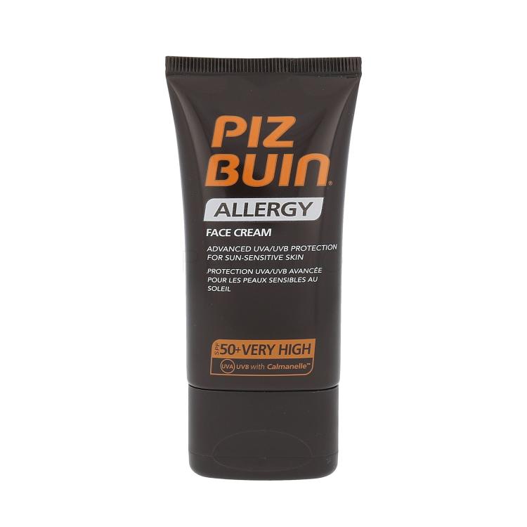 PIZ BUIN Allergy Sun Sensitive Skin Face Cream SPF50 Proizvod za zaštitu lica od sunca 40 ml