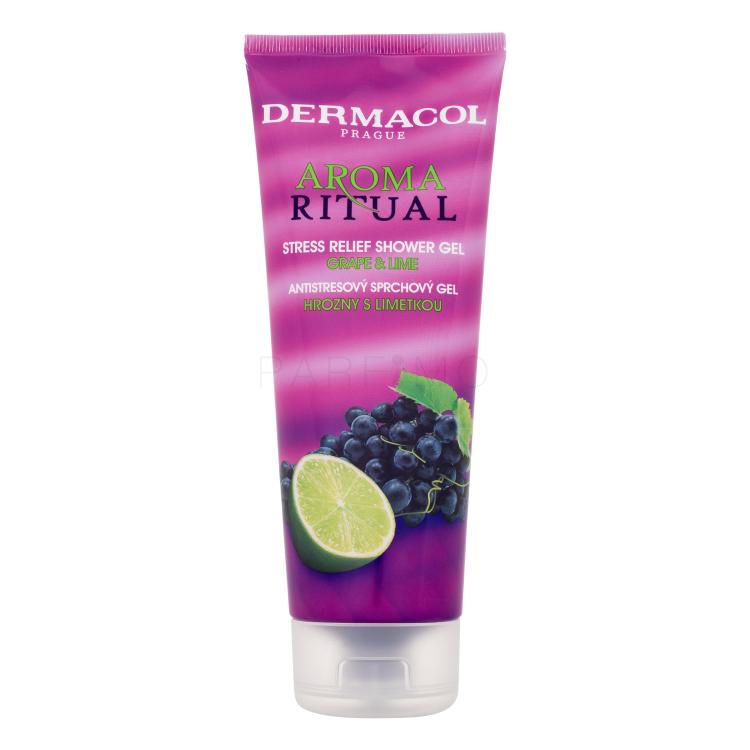 Dermacol Aroma Ritual Grape &amp; Lime Gel za tuširanje za žene 250 ml
