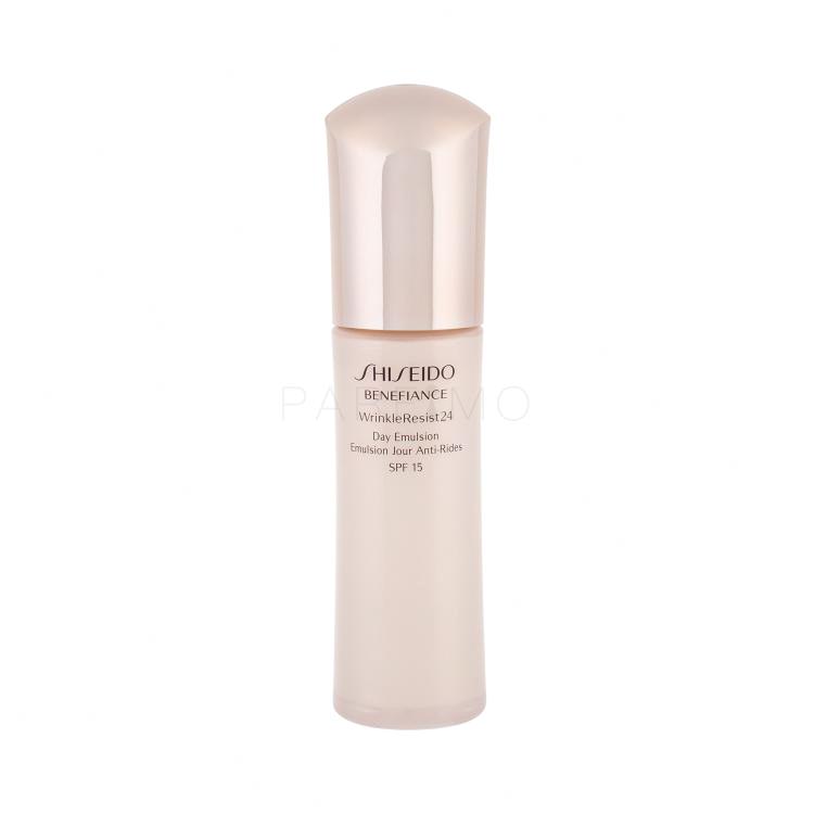 Shiseido Benefiance Wrinkle Resist 24 Day Emulsion SPF15 Gel za lice za žene 75 ml