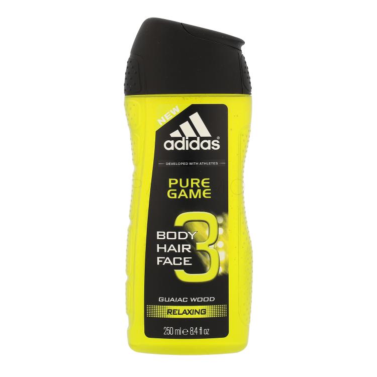 Adidas Pure Game 3in1 Gel za tuširanje za muškarce 250 ml
