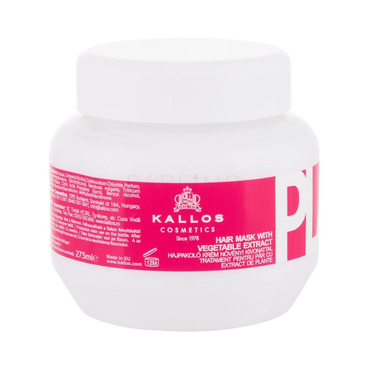 Kallos Cosmetics Placenta Maska za kosu za žene 275 ml