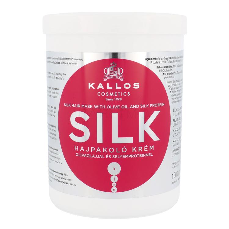 Kallos Cosmetics Silk Maska za kosu za žene 1000 ml