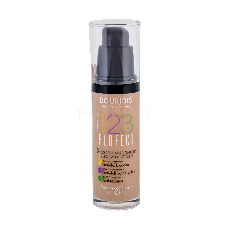 BOURJOIS Paris 123 Perfect Puder za žene 30 ml Nijansa 55 Dark Beige