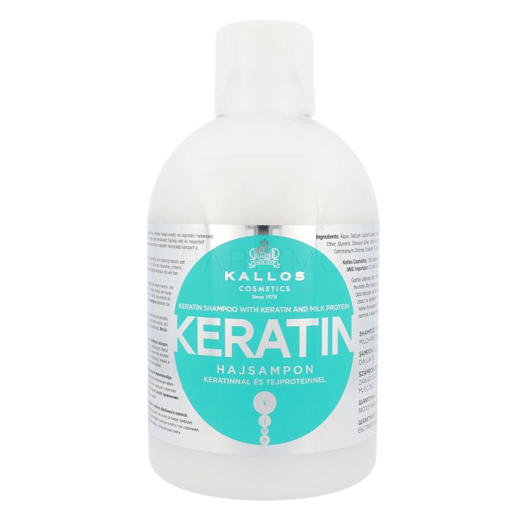 Kallos Cosmetics Keratin Šampon za žene 1000 ml