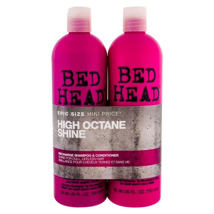 Tigi Bed Head Recharge High Octane Poklon set šampon 750 ml + balzam 750 ml