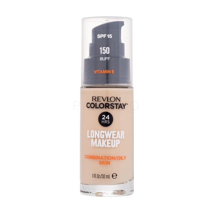 Revlon Colorstay Combination Oily Skin SPF15 Puder za žene 30 ml Nijansa 150 Buff Chamois