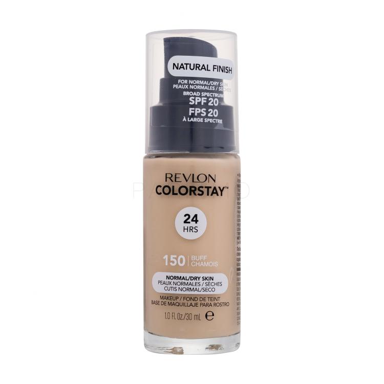 Revlon Colorstay Normal Dry Skin SPF20 Puder za žene 30 ml Nijansa 150 Buff Chamois