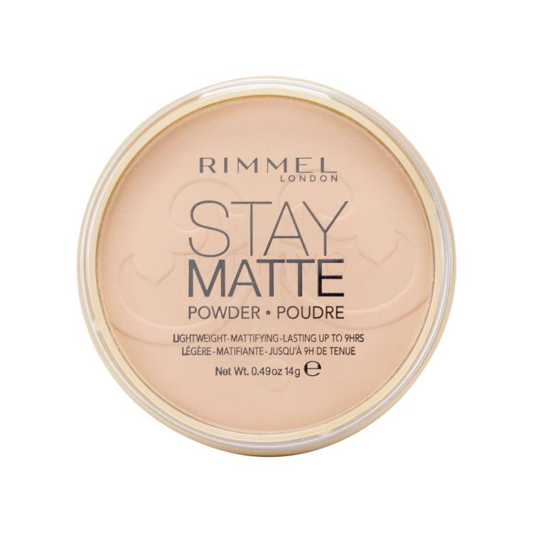 Rimmel London Stay Matte Puder u prahu za žene 14 g Nijansa 004 Sandstorm