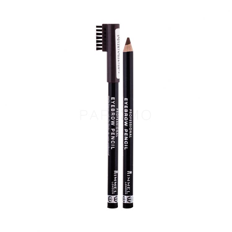 Rimmel London Professional Eyebrow Pencil Olovka za obrve za žene 1,4 g Nijansa 001 Dark Brown