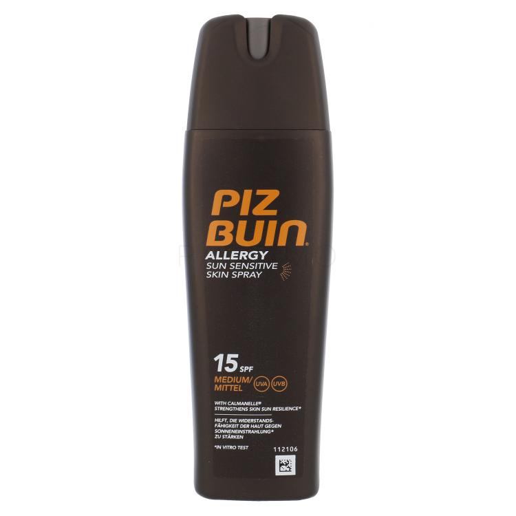 PIZ BUIN Allergy Sun Sensitive Skin Spray SPF15 Proizvod za zaštitu od sunca za tijelo 200 ml
