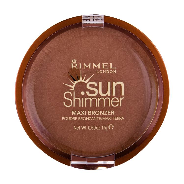 Rimmel London Sun Shimmer Maxi Bronzer za žene 17 g Nijansa 004 Sun Star