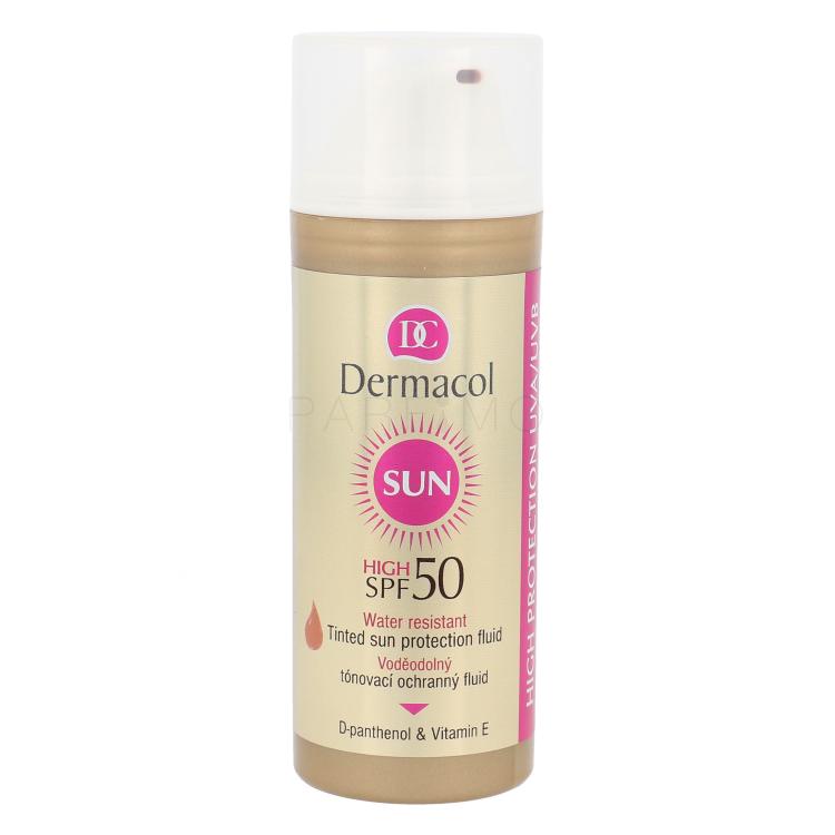 Dermacol Sun SPF50 Proizvod za zaštitu lica od sunca za žene 50 ml