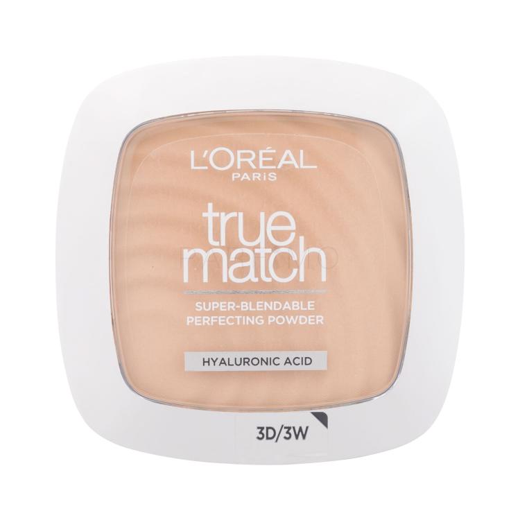 L&#039;Oréal Paris True Match Puder u prahu za žene 9 g Nijansa 3.D/3.W Dore Warm