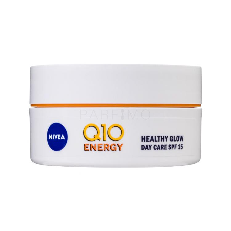 Nivea Q10 Energy Healthy Glow Day Care SPF15 Dnevna krema za lice za žene 50 ml