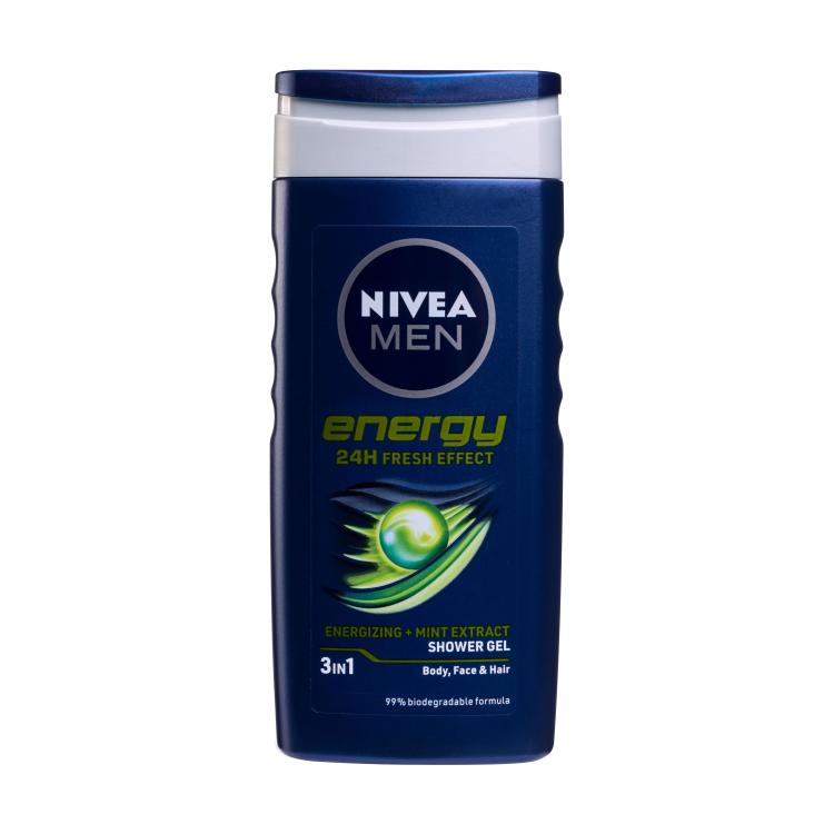 Nivea Men Energy Gel za tuširanje za muškarce 250 ml