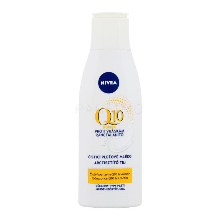 Nivea Q10 Plus Mlijeko za čišćenje lica za žene 200 ml