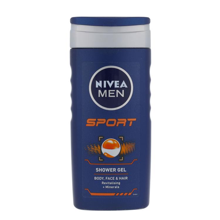 Nivea Men Sport Gel za tuširanje za muškarce 250 ml