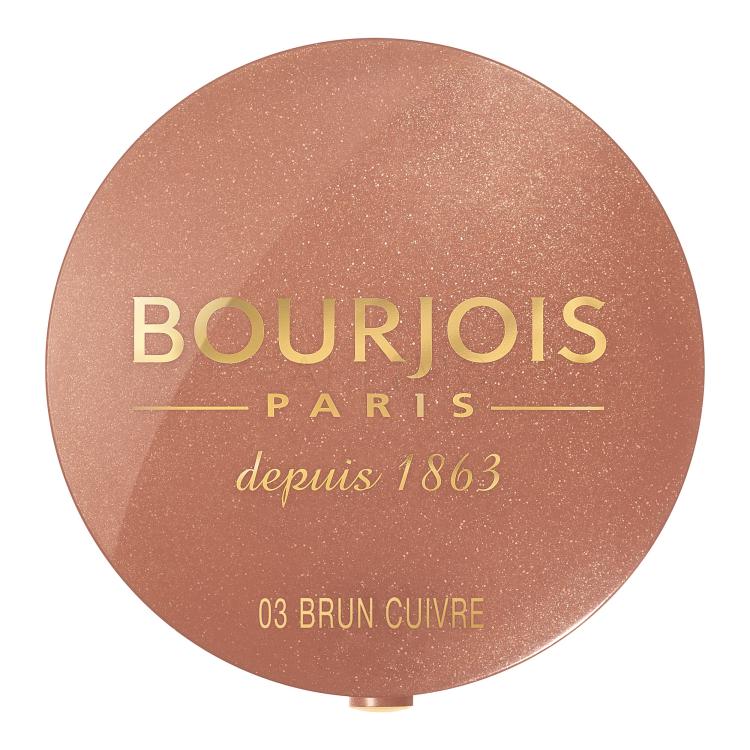 BOURJOIS Paris Little Round Pot Rumenilo za žene 2,5 g Nijansa 03 Brun Cuivré