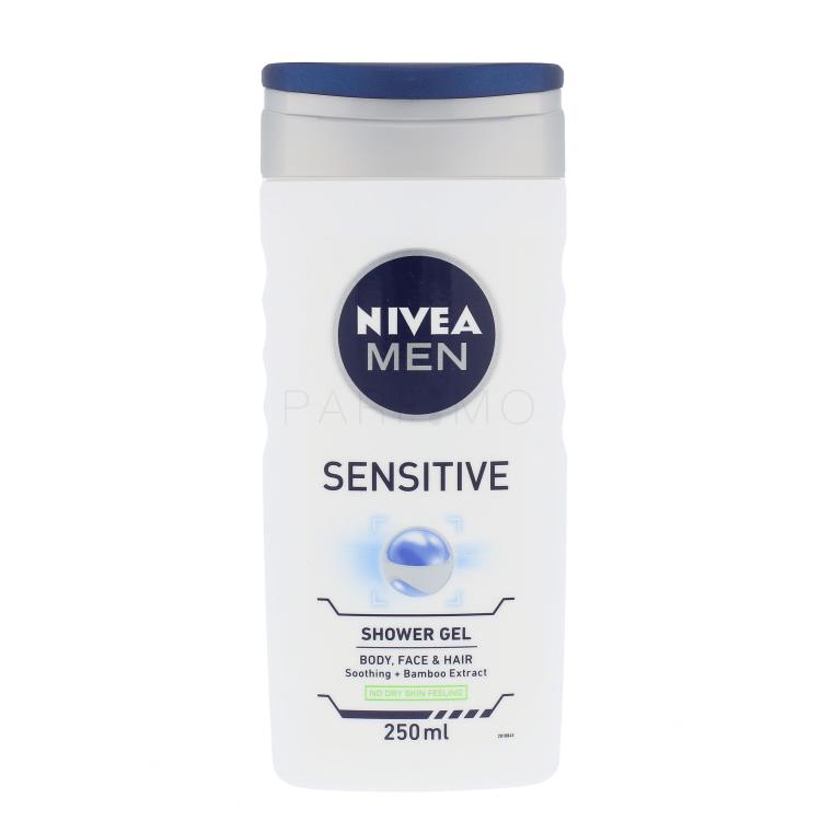 Nivea Men Sensitive Gel za tuširanje za muškarce 250 ml