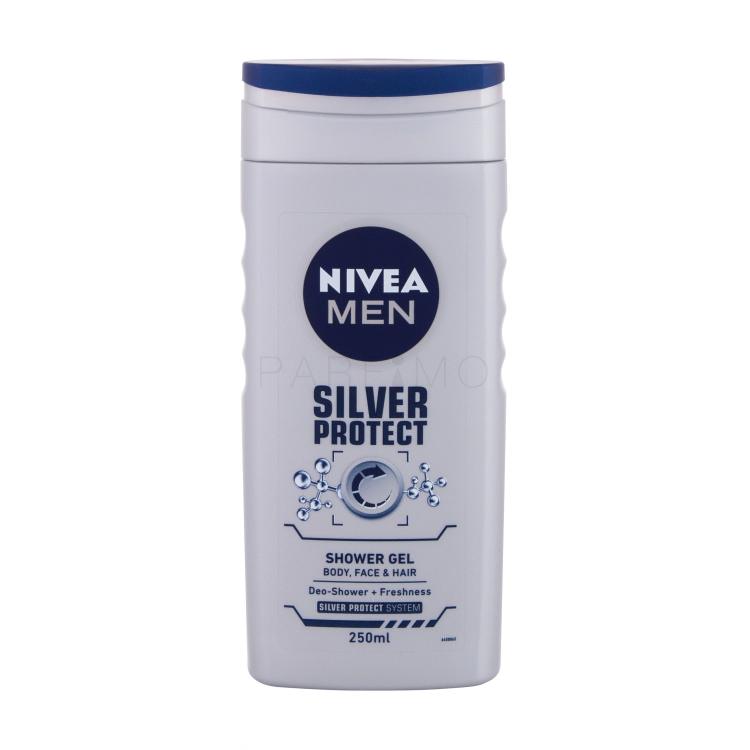 Nivea Men Silver Protect Gel za tuširanje za muškarce 250 ml