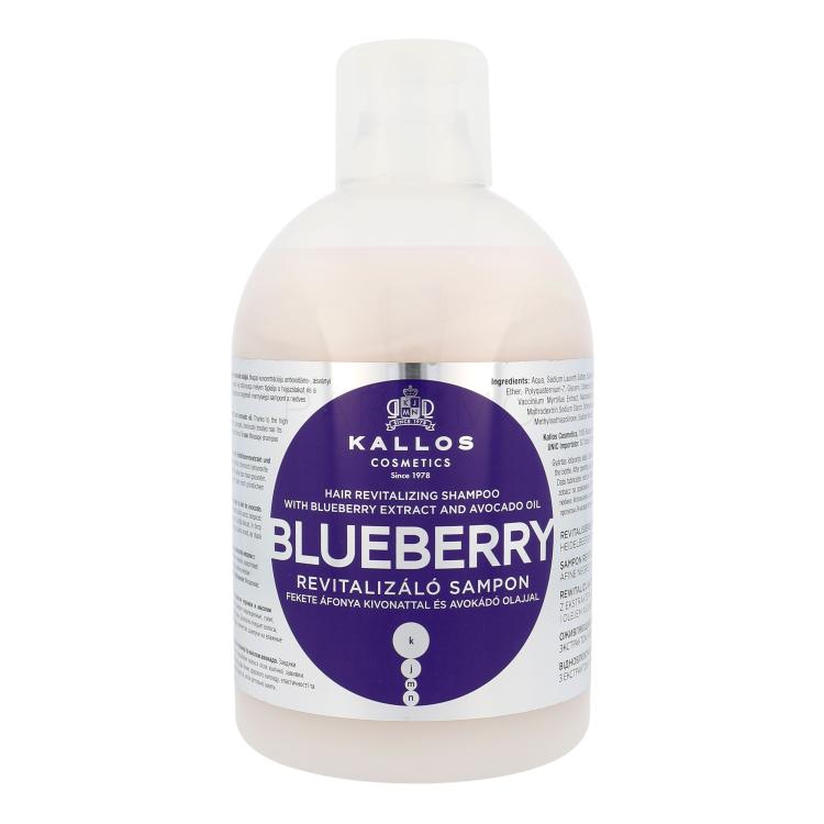 Kallos Cosmetics Blueberry Šampon za žene 1000 ml