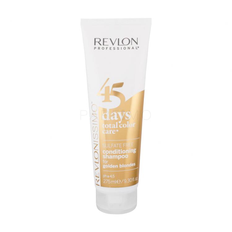 Revlon Professional Revlonissimo 45 Days 2in1 For Golden Blondes Šampon za žene 275 ml