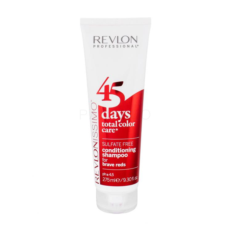 Revlon Professional Revlonissimo 45 Days 2in1 For Brave Reds Šampon za žene 275 ml