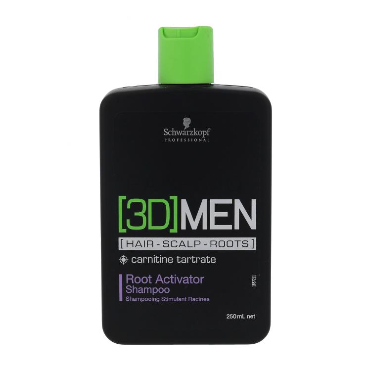 Schwarzkopf Professional 3DMEN Root Activator Šampon za muškarce 250 ml
