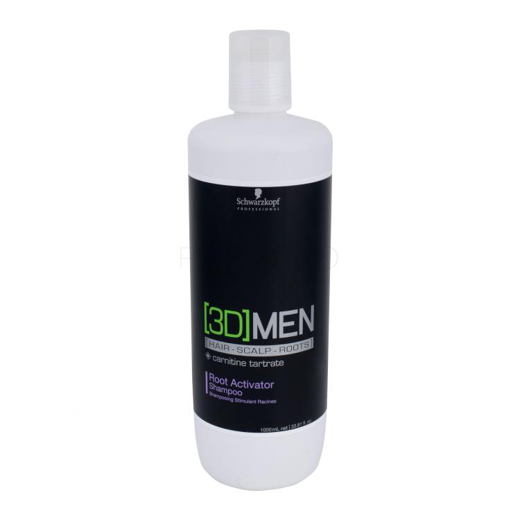 Schwarzkopf Professional 3DMEN Root Activator Šampon za muškarce 1000 ml