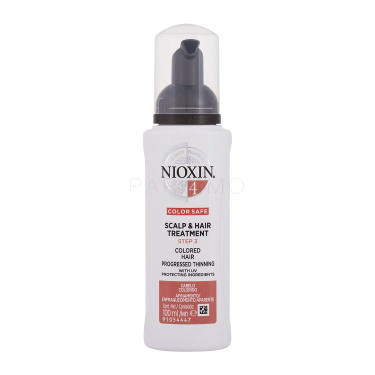 Nioxin System 4 Color Safe Scalp &amp; Hair Treatment Njega kose bez ispiranja za žene 100 ml