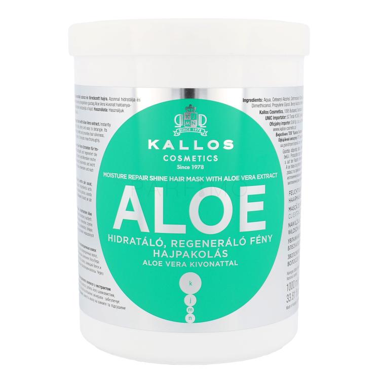 Kallos Cosmetics Aloe Vera Maska za kosu za žene 1000 ml