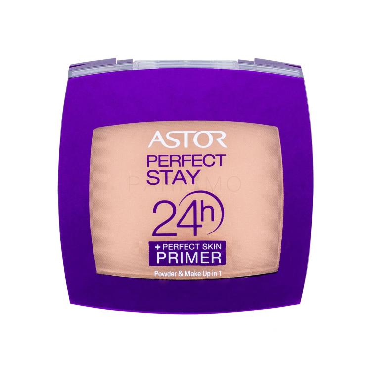 ASTOR Perfect Stay 24h Make Up &amp; Powder + Perfect Skin Primer Puder za žene 7 g Nijansa 102 Golden Bridge