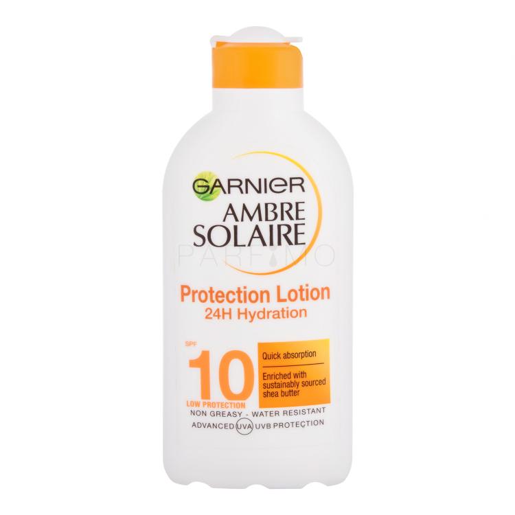Garnier Ambre Solaire Protection Lotion Low SPF10 Proizvod za zaštitu od sunca za tijelo 200 ml